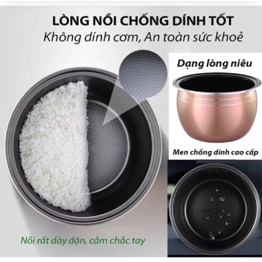 Nồi Cơm Điện Mini CUCKOO CR387/CR388 1-2.2L Bảo hành 12 tháng - Giá chỉ 210.000 VND 3