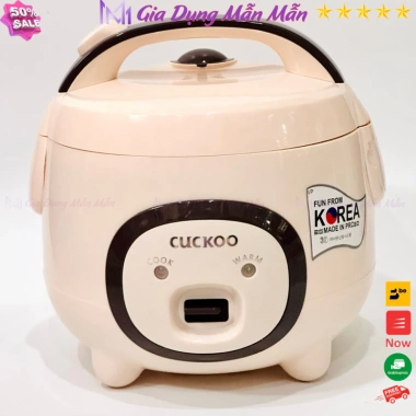 Nồi cơm điện mini Cuckoo Hàn Quốc 1,2L-1,8L, lõi nồi dày chống dính - 269.000 VND