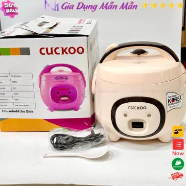 Nồi cơm điện mini Cuckoo Hàn Quốc 1,2L-1,8L, lõi nồi dày chống dính - 269.000 VND 5 Nồi cơm điện mini Cuckoo Hàn Quốc 1,2L-1,8L, lõi nồi dày chống dính - 269.000 VND 5