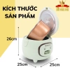 Nồi cơm điện mini Guckdo chính hãng - Nấu nhanh 15' chuẩn vị, lòng nồi chống dính 3 lớp 5