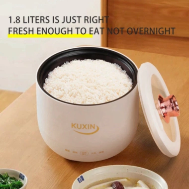Nồi Cơm Điện Mini Kuxin 4 Chế Độ 800W 1.8L Nấu Cơm Chiên Xào Lẩu Giá 262.000 VND