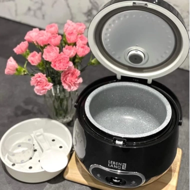 Nồi cơm điện mini Lebenlang LBL589 1.200ml 500W Bảo hành 24 tháng Giá 635.000đ 7 Nồi cơm điện mini Lebenlang LBL589 1.200ml 500W Bảo hành 24 tháng Giá 635.000đ 7