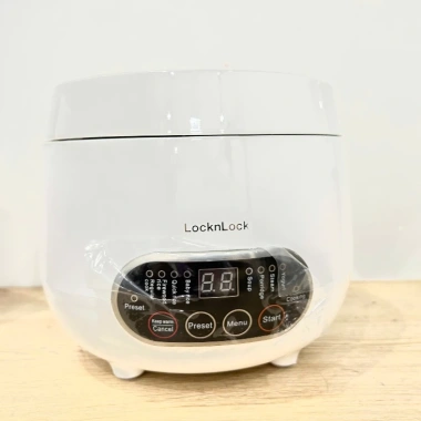 Nồi cơm điện mini LocknLock EJR326 0.8L đa chức năng - Nhanh gọn, BH 24 tháng