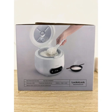 Nồi cơm điện mini LocknLock EJR426WHT 0.8L, giá 600.000đ, giảm 150k, BH 24 tháng 6 Nồi cơm điện mini LocknLock EJR426WHT 0.8L, giá 600.000đ, giảm 150k, BH 24 tháng 6