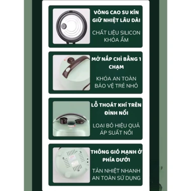 Nồi cơm điện mini NK MEDIA 1-1.8L - Tiết kiệm điện, đáy chống dính, bảo hành 12 tháng, chỉ 389.000đ