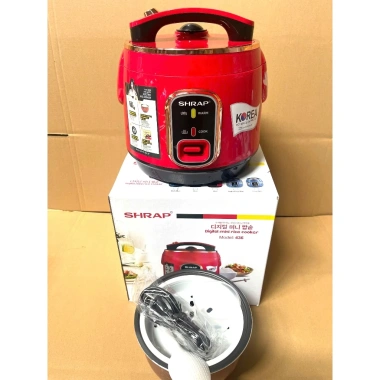 Nồi cơm điện mini Shahp 1L‑2,2L lòng nồi chống dính, nấu cơm ngon, chỉ 336.000₫