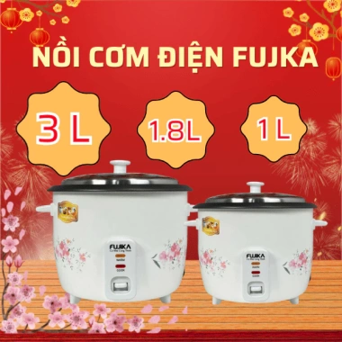 Nồi cơm điện nắp rời FUJIKA 1L‑1,8L, lớp chống dính, nấu cơm ngon, giá 373.000đ 2 Nồi cơm điện nắp rời FUJIKA 1L‑1,8L, lớp chống dính, nấu cơm ngon, giá 373.000đ 2