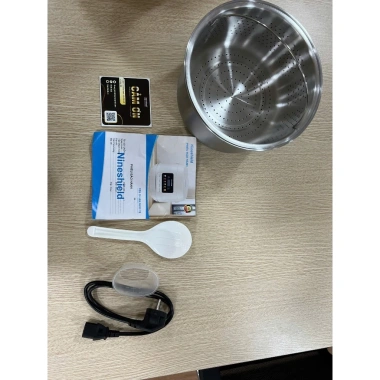 Nồi Cơm Điện Nineshield KB1.008M 1.8L Chống Dính, Giữ Ấm, Nấu Nhanh, Tiết Kiệm, Giá 929k