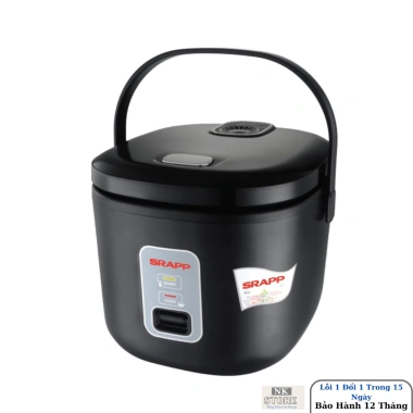 Nồi Cơm Điện SRAPP 1.8L Chính Hãng 2.024 - Sang Trọng, Tiết Kiệm Năng Lượng, Bảo Hành 12 Tháng, Giá Ưu Đãi 545k