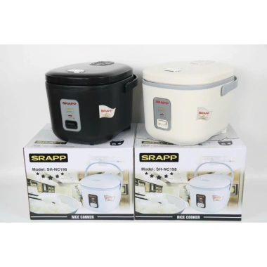 Nồi Cơm Điện SRAPP 1.8L Chính Hãng 2.024 - Sang Trọng, Tiết Kiệm Năng Lượng, Bảo Hành 12 Tháng, Giá Ưu Đãi 545k
