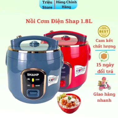 Nồi cơm điện SRAPP 1.8L Model 558 700W Hàn Quốc, lòng nồi chống dính, giảm giá 325,130₫