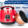 Nồi Cơm Điện SRAPP Chống Dính 1L-1.8L kèm Vỉ Hấp - Nấu Ngon 3-6 Người, Giá 330k