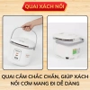 Nồi cơm điện SRAPP SH-NC198 1,8L, lòng nồi 3 lớp chống dính, bảo hành chính hãng - Giá chỉ 829.000₫ 3