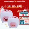 Nồi cơm điện SUNHOUSE 1.2-1.8L SHD8.607W/SHD8.217W, bảo hành 12 tháng, chỉ 589k 2