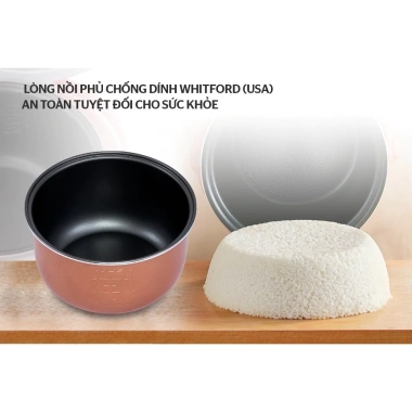 Nồi Cơm Điện SUNHOUSE 1.8L SHD8.606 - Bảo Hành 12 Tháng, Công Suất Mạnh, Nấu Nhanh, Giá Ưu Đãi 569.000₫