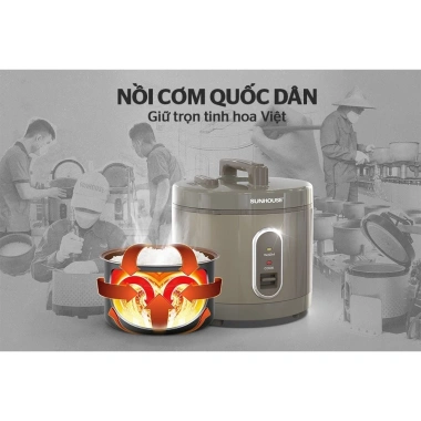 Nồi Cơm Điện SUNHOUSE 3L SHD8.308 SHD8.309 - Lòng Nồi 1.7mm, Công Nghệ Nấu 3D, Bảo Hành 12 Tháng, Giá 1.039.000 VND 3 Nồi Cơm Điện SUNHOUSE 3L SHD8.308 SHD8.309 - Lòng Nồi 1.7mm, Công Nghệ Nấu 3D, Bảo Hành 12 Tháng, Giá 1.039.000 VND 3