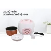 Nồi Cơm Điện SUNHOUSE SHD8.217W SHD8.607W 1.2L-1.8L Hồng Trắng 2-4 Người Bảo Hành 1 Năm Giá 599.000 VND 8
