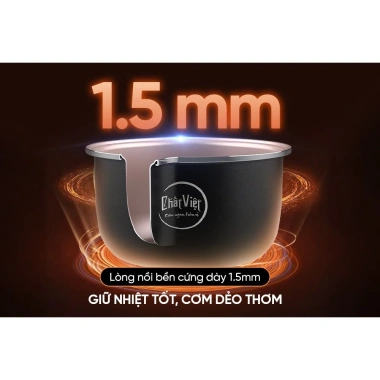 Nồi Cơm Điện Sunhouse SHD8.219 1.2L 500W - Lòng Nồi Dày Chống Dính, Bảo Hành 12 Tháng, Giá Ưu Đãi 779.000₫ 4