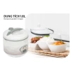 Nồi Cơm Điện SUNHOUSE SHD8.602 1.8L Trắng Hoa Văn Ghi Chống Dính Bảo Hành 1 Năm 6