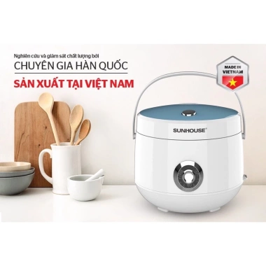 Nồi cơm điện Sunhouse SHD8.606 chính hãng - Đa chế độ nấu, giảm còn 587.400₫