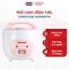 Nồi Cơm Điện Sunhouse SHD8.607W 1.8L 700W Trắng Hồng - Bảo Hành 12 Tháng - 629.000₫