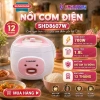 Nồi Cơm Điện Sunhouse SHD8.607W 1.8L Chính Hãng - Bảo Hành Toàn Quốc 12 Tháng