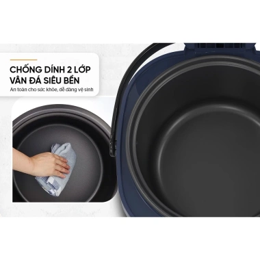 Nồi Cơm Điện SUNHOUSE SHD8.611N/SHD8.611R 1.8L Chống Dính, Nấu Nhanh, Bảo Hành 12 Tháng - 639.000₫ 5