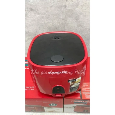 Nồi Cơm Điện Sunhouse SHD8.611R 1.8L 700W - Hàng Chính Hãng, Bảo Hành 12 Tháng, Giá Ưu Đãi 634.907đ