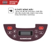 Nồi cơm điện Sunhouse SHD8.909 1.8L 700W - 6 chế độ, giữ ấm 12h, phục vụ 4‑6 người, giảm 20% 4