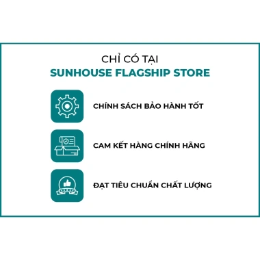 Nồi cơm điện Sunhouse SHD8.909 1.8L 700W - 6 chế độ, giữ ấm 12h, phục vụ 4‑6 người, giảm 20%