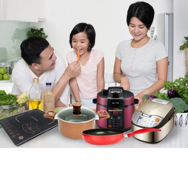 Nồi Cơm Điện Supor CFXB50FC33VN-75 Lòng Niêu Đa Năng, 1.2 Triệu