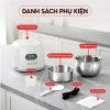 Nồi cơm điện tách đường VENKO TD3L 600W 3L 5in1 Nấu cháo, ninh xương chỉ 1,090,000₫ 3