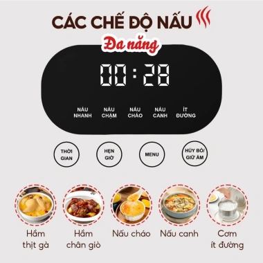 Nồi cơm điện tách đường VENKO TD3L 600W 3L 5in1 Nấu cháo, ninh xương chỉ 1,090,000₫ 4 Nồi cơm điện tách đường VENKO TD3L 600W 3L 5in1 Nấu cháo, ninh xương chỉ 1,090,000₫ 4