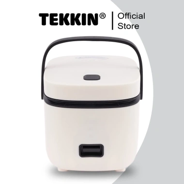 Nồi cơm điện TEKKIN TI‑S30A 0.8L nhỏ gọn cho 1‑2 người, hàng chính hãng, ưu đãi 339k