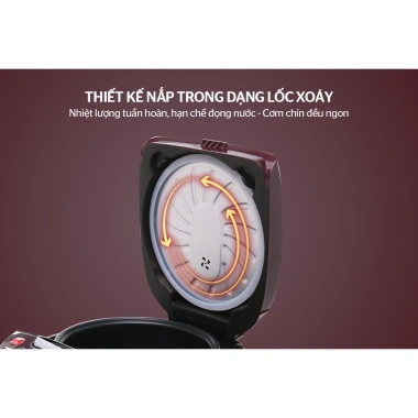 Nồi Cơm Điện Thông Minh 1.8L SHD8.909 - 6 Chế Độ, Đủ Cho 4-6 Người, Giá Ưu Đãi 928k