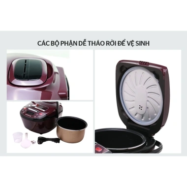 Nồi Cơm Điện Thông Minh 1.8L SHD8.909 - 6 Chế Độ, Đủ Cho 4-6 Người, Giá Ưu Đãi 928k