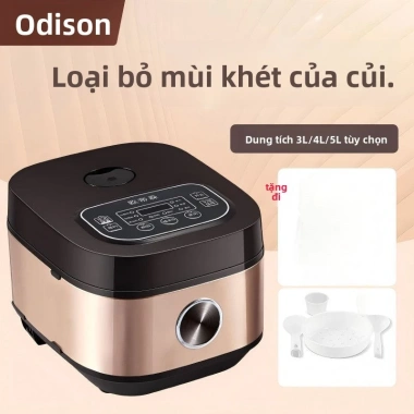Nồi cơm điện thông minh Oudison mini 1-4 người, 5 chức năng đa năng, tự động - Giá ưu đãi 255.500₫