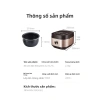 Nồi cơm điện thông minh Oudison mini 1-4 người, 5 chức năng đa năng, tự động - Giá ưu đãi 255.500₫ 8