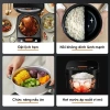 Nồi cơm điện tử đa năng mini 5L cảm ứng 10 chế độ nấu, hẹn giờ 24h, chống dính, giá 359.000₫ 6
