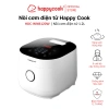 Nồi cơm điện tử HAPPYCOOK 1.2L HDC-WNB120W - Giá 846.600đ, tiết kiệm năng lượng