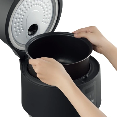 Nồi cơm điện tử LocknLock 1.2L EJR346BLK - 5 chế độ, hàng chính hãng, giá 1,287,000₫