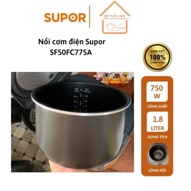 Nồi Cơm Điện Tử Lòng Niêu SUPOR CFXB50FC33VN 1,8L 750W Chính Hãng Bảo Hành 12 Tháng Giá Ưu Đãi 1.225.000 VND 8