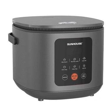 Nồi cơm điện tử Sunhouse SHD8.825 1.5L màn hình cảm ứng, bảo hành 12 tháng, giảm giá 965k