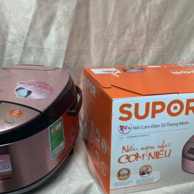 Nồi cơm điện tử Supor CFXB40FC33VN-75 lồng nồi Niêu 1.5L giá 1.299.000