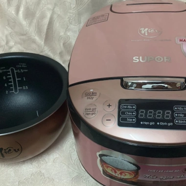 Nồi cơm điện tử Supor CFXB40FC33VN-75 lồng nồi Niêu 1.5L giá 1.299.000 3 Nồi cơm điện tử Supor CFXB40FC33VN-75 lồng nồi Niêu 1.5L giá 1.299.000 3