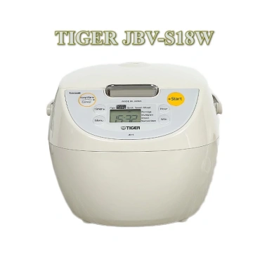 Nồi Cơm Điện Tử Tiger JBV-S18W 790W 1.8L Nhật Bản - Chính Hãng, Bảo Hành Toàn Quốc, Giá Ưu Đãi 2.799.000₫