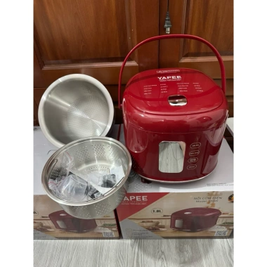 Nồi cơm điện YAPEE Nhật Bản Inox 304 model YP699 1.2L/1.8L - Lòng nặng 800g/1.200g, giảm giá 22% chỉ 1.134.000₫