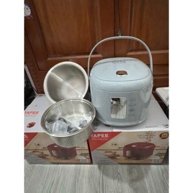 Nồi cơm điện YAPEE Nhật Bản Inox 304 model YP699 1.2L/1.8L - Lòng nặng 800g/1.200g, giảm giá 22% chỉ 1.134.000₫ 3 Nồi cơm điện YAPEE Nhật Bản Inox 304 model YP699 1.2L/1.8L - Lòng nặng 800g/1.200g, giảm giá 22% chỉ 1.134.000₫ 3