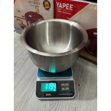 Nồi cơm điện YAPEE Nhật Bản Inox 304 model YP699 1.2L/1.8L - Lòng nặng 800g/1.200g, giảm giá 22% chỉ 1.134.000₫