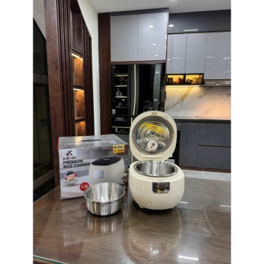 Nồi cơm Kailer 1.2L Premium Model 2.026 Inox 304 Vân Lục Giác - Giảm Giá Đến 1.352.400₫ 5 Nồi cơm Kailer 1.2L Premium Model 2.026 Inox 304 Vân Lục Giác - Giảm Giá Đến 1.352.400₫ 5